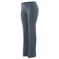 Ladies' Wide Waist Brushed Back Poly/Spandex Pants